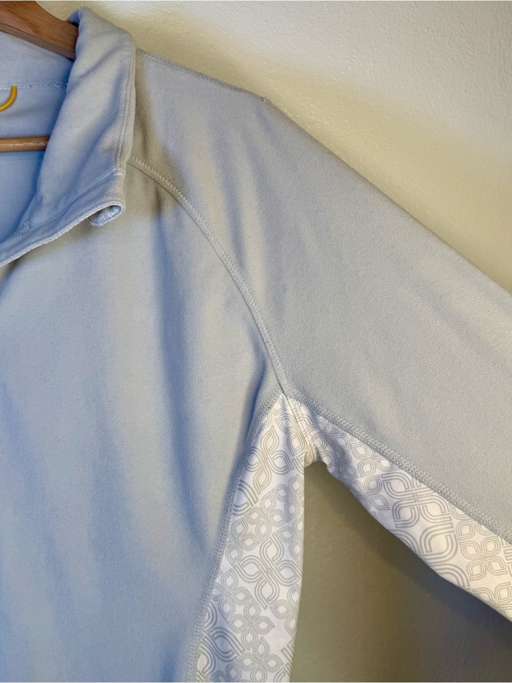 Lole Women’s Light Gray Quarter-Zip Pullover Top Size XL - Picture 6 of 16